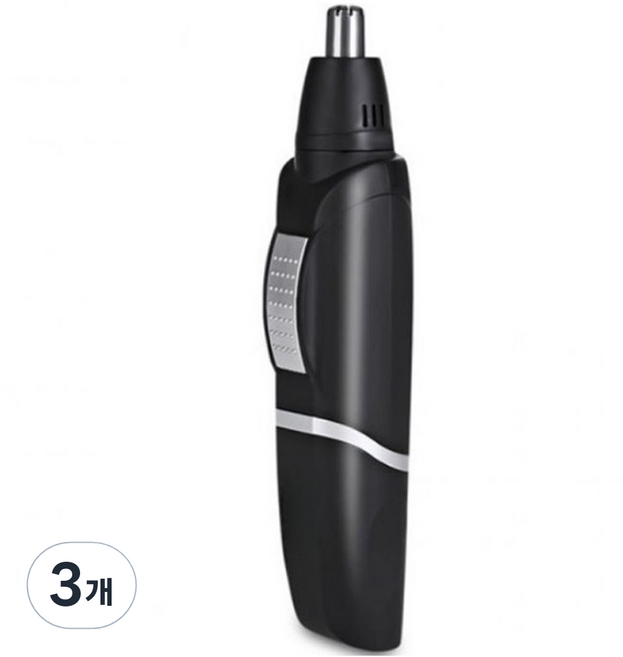 KEMEi Roymaster 防水電動鼻毛修剪器, KEMEI-511, 黑色, 3個