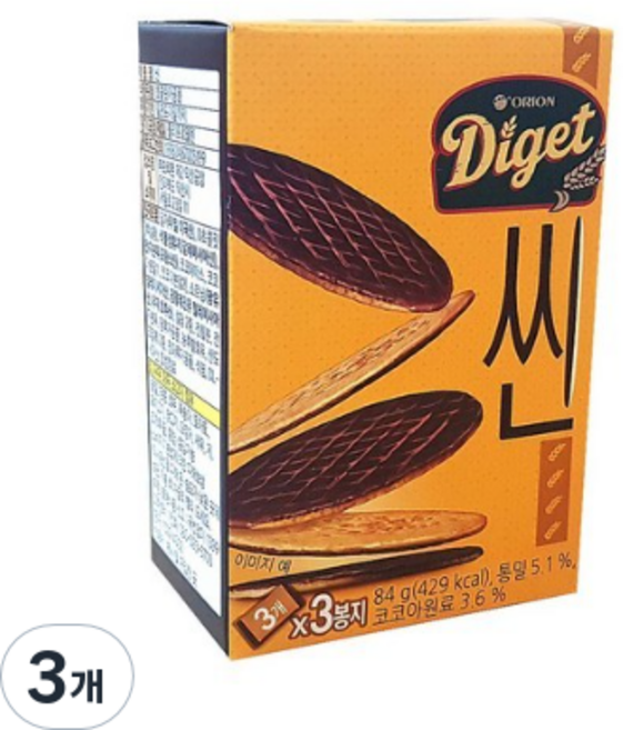 닥터유 다이제 씬, 84g, 3개