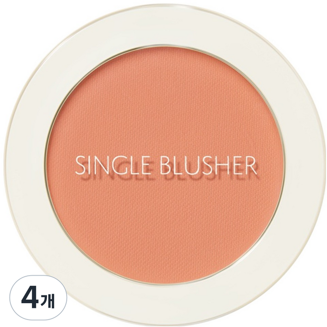 THe SaeM 得鮮 泉水 單色腮紅 5g, CR03 陽光珊瑚, 4個
