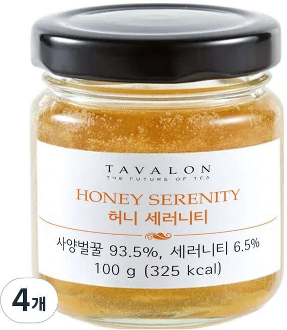 타바론 허니 세러니티, 4개, 100ml