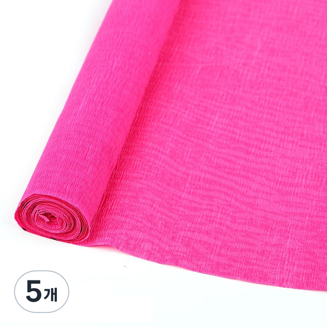 마다꾸미 주름지 구김지 32 로즈핑크 50 x 250 cm, 5개, 1색