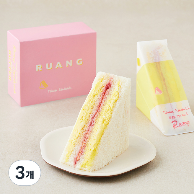루앙 에그듬뿍 샌드위치 2개입, 210g, 3개