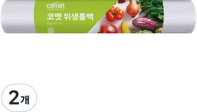 코멧 위생롤백 45 x 60 cm, 특특대(XXL) 이상, 2개, 300개입