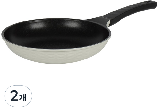 퀸센스 인덕션 티타늄 클린팬 프라이팬, 26cm, 2개