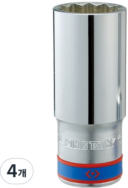 KING TONY 金統立 長套筒 12角 1 / 2 23 423023M, 4個