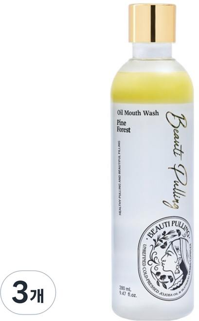 Dongkook 東國製藥 Dentrix 美白淨齒油漱口水 松林, 280ml, 3個