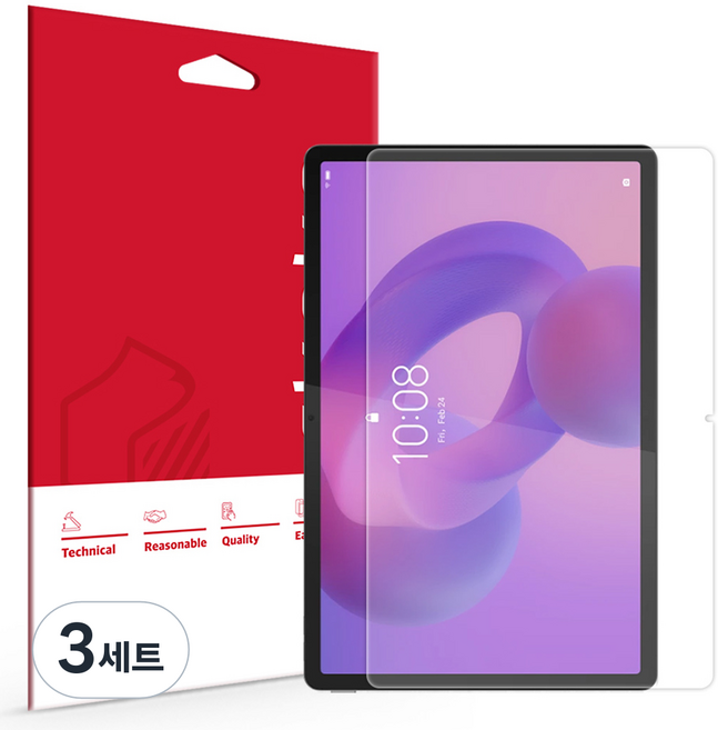 스코코 지문방지 저반사 액정보호필름 세트, 3세트