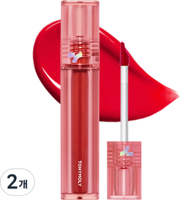 토니모리 퍼펙트 립스 쇼킹 립틴트, 05 PETAL, 2개