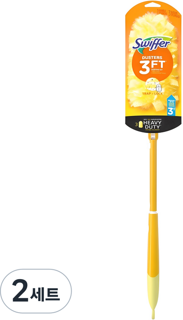 Swiffer Duster 360除塵器啟動組合伸縮手柄 90cm+替換裝 3入, 2組, 混色