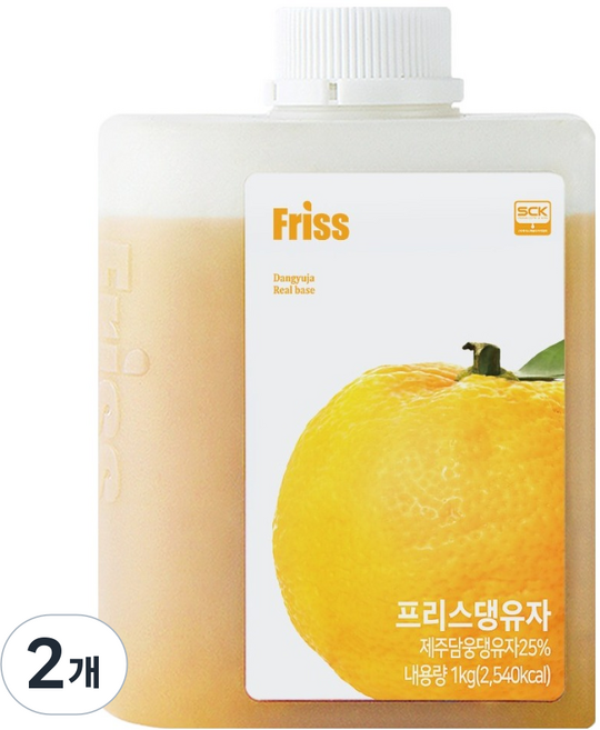Friss 甜柚濃縮液, 2個, 1kg