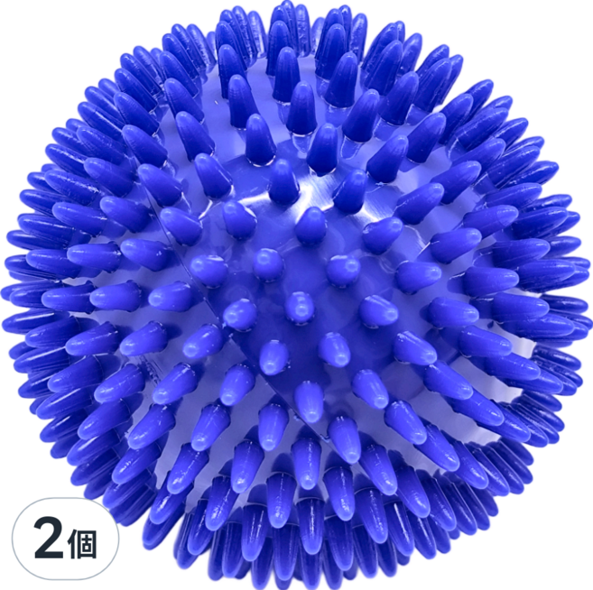 OO 生活輔具 按摩球, 藍色, 2個