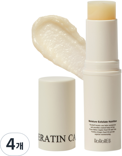 로로벨 주름스틱 멀티 각질보습밤, 9g, 4개