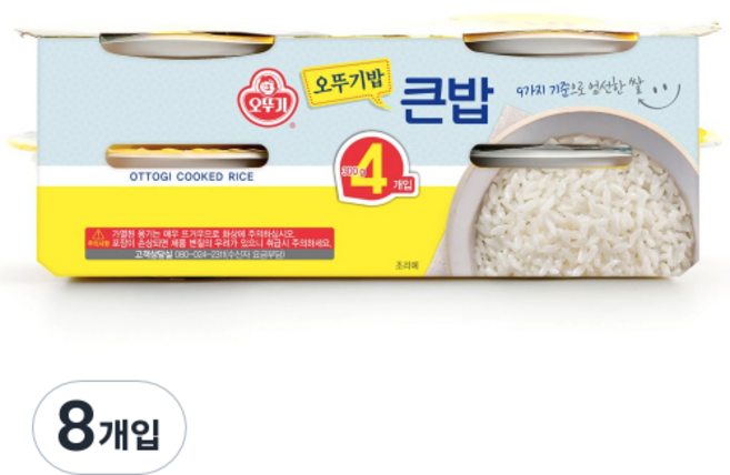 OTOKI 不倒翁 即食白米飯, 300g, 1套