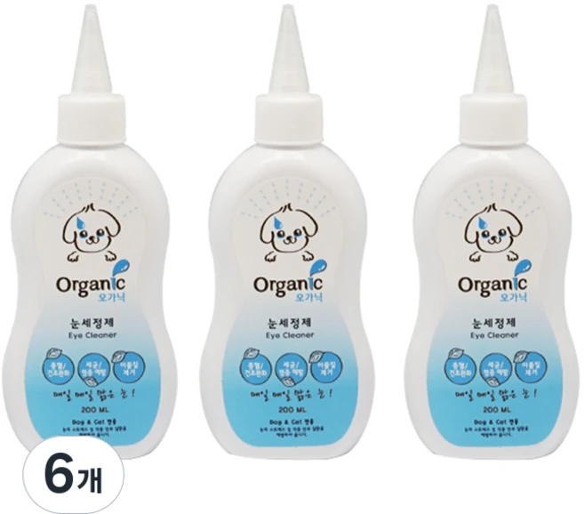 오가닉 눈 세정제, 6개 - 쿠팡