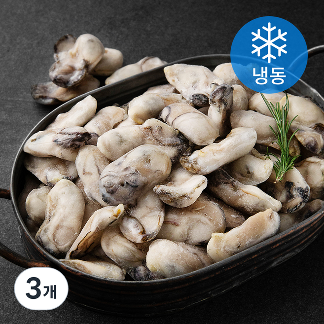 중앙씨푸드 국산 숨굴 (냉동), 1kg, 3개