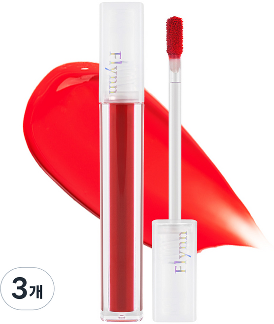 플린 스테이인 워터 립틴트 3.4g, 402 굿럭, 3개