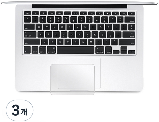 맥북터치패드 맥북프로레티나15 보호필름 A1398, 3개