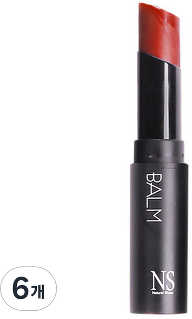 네츄럴샤인 럭스 트리플 립큐어밤 더맨, 02프로, 5g, 6개