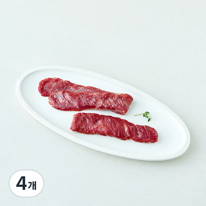 비알비에프앤비 유산균 젓갈 숙성 갈매기살 (냉장), 200g, 4개