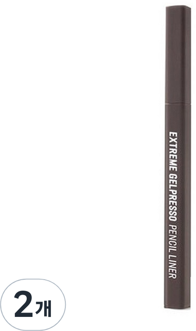 CLIO 珂莉奧 極致凝膠眼線筆 0.35g, 2個, 004 灰棕色