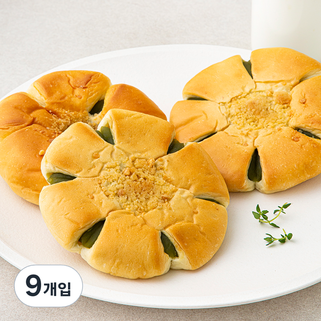 후앙 완두앙금빵, 120g, 3개입, 3개