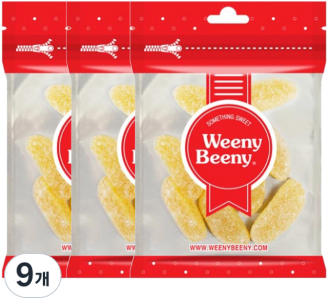 Weeny Beeny 香蕉味軟糖, 50g, 9個