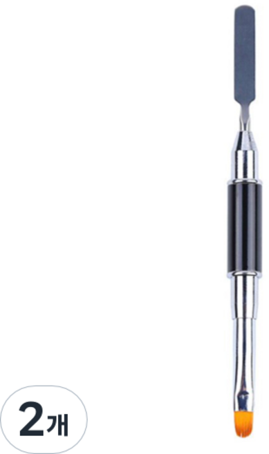 메이크그레이트 네일 스파츌라 브러쉬, 2개