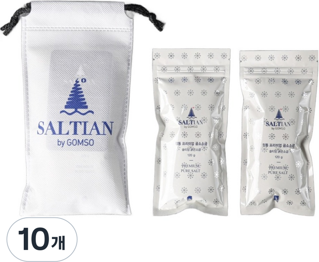 SALTIAN 熊所頂級鹽, 120g, 10個