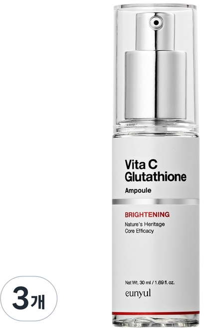 은율 비타C 글루타티온 브라이트닝 앰플, 3개, 30ml