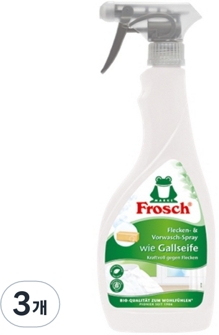 프로쉬 섬유 얼룩제거제, 500ml, 3개