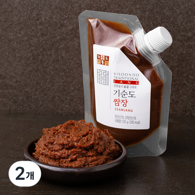 기순도전통장 쌈장, 230g, 2개