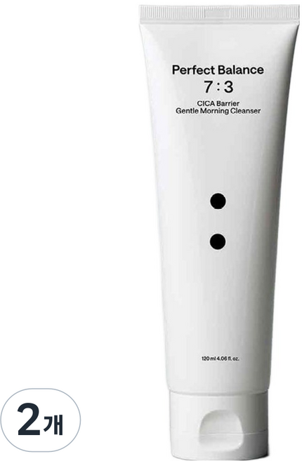 B.Lab 積雪草屏障溫和早安潔面乳, 2個, 120ml