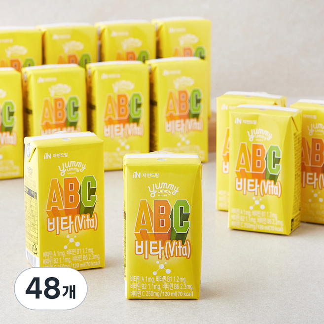 자연드림 ABC비타, 120ml, 48개