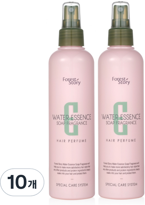 포레스트스토리 향기주는 워터에센스 비누향, 252ml, 10개