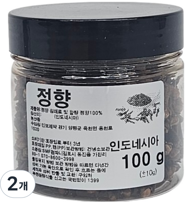자연공방선율 뱅쇼재료 정향, 2개, 100g