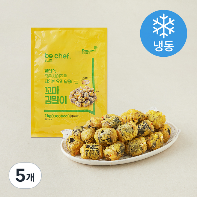 비셰프 꼬마김말이 (냉동), 1kg, 5개
