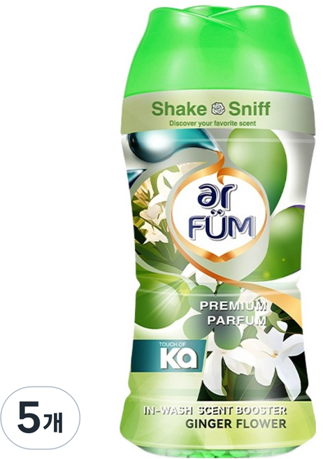 아로퓸 실내건조 향기부스터 진저플라워, 5개, 150g
