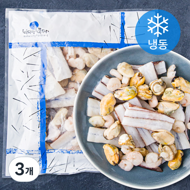 THE 더착한 해물 모듬 5종 (냉동), 300g, 3개