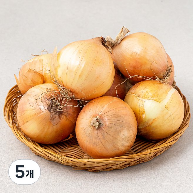 국내산 양파(소), 1kg, 5개