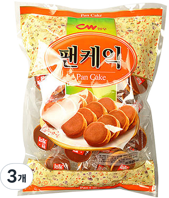 청우 팬케익, 350g, 3개