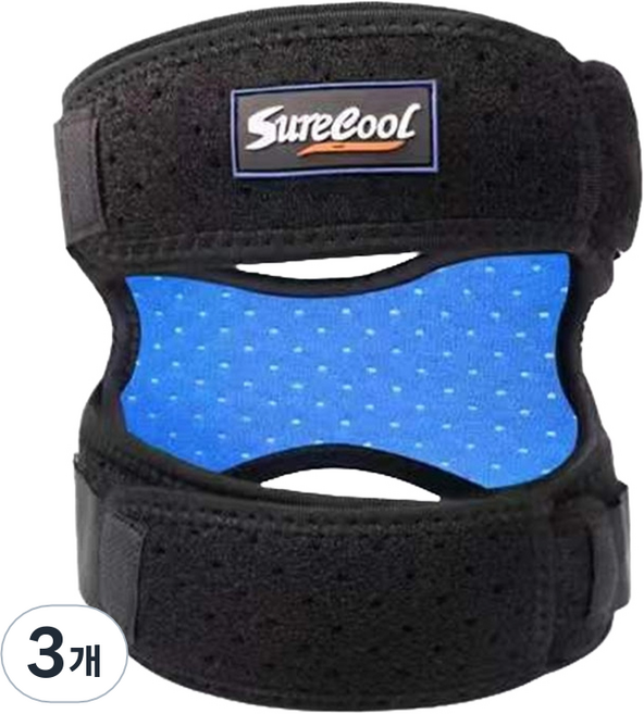 메디칼코어 이중 스트랩 무릎 보호대 K-111, 3개