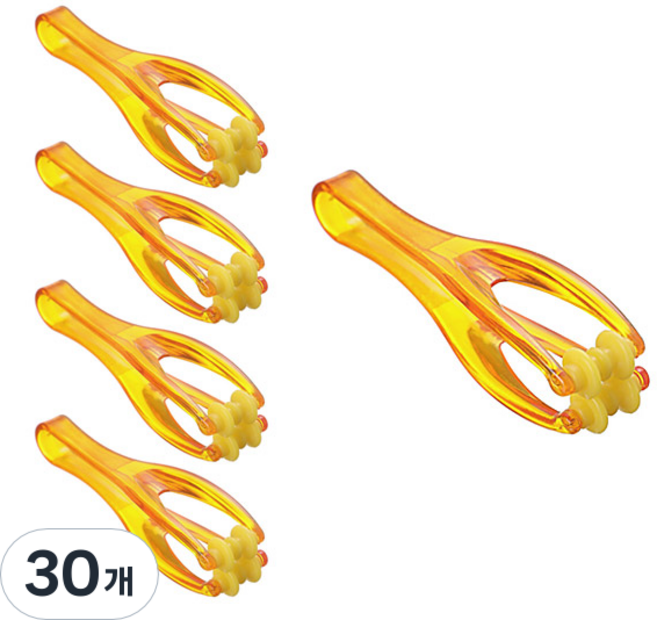 에이비엠코리아 손가락 마사지기, 30개, 혼합 색상