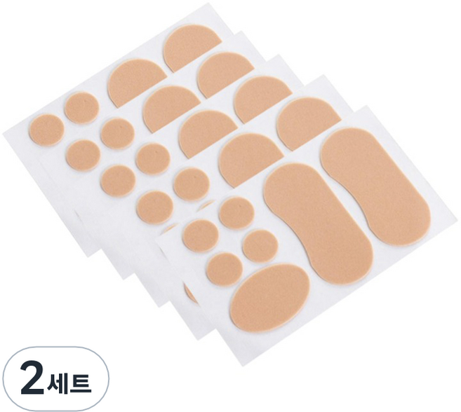 헬스퍼스트 3종 물집 방지패치 세트, 2세트