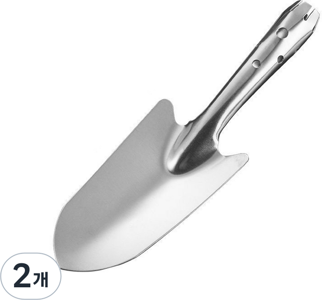 Roiwing 園藝不鏽鋼工具鏟 27cm 全不鏽鋼, 2個