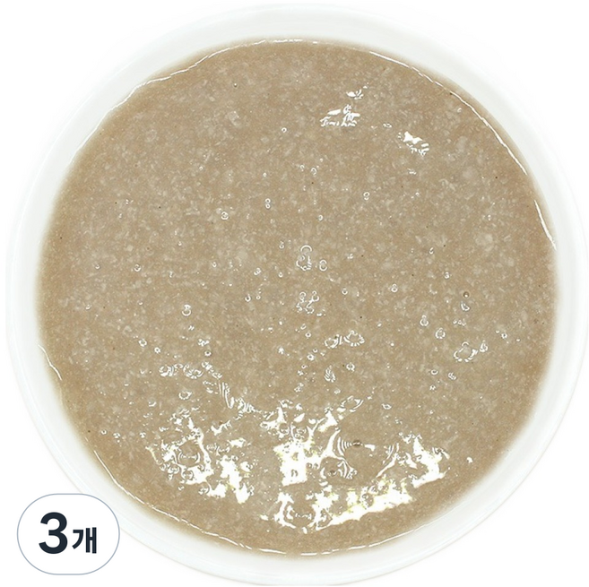 짱죽 초기 7개월부터 실온 이유식 한우콜라비묽은죽, 140g, 3개