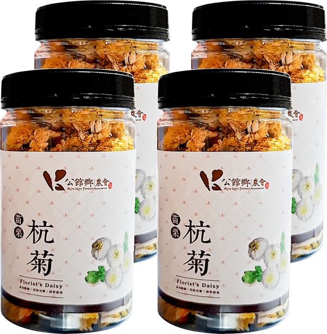 公館鄉農會 杭菊茶, 25g, 1入, 4罐