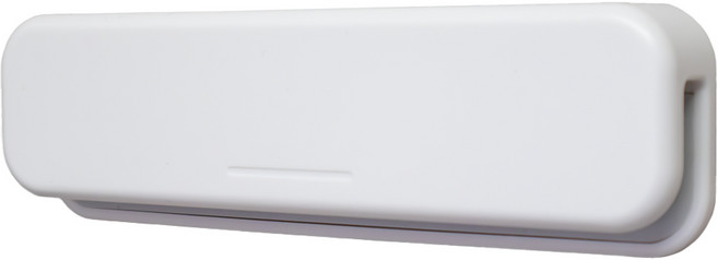 탐사 단단히 잡아주는 접착식 클립형 치약걸이 대형, 화이트, 1개