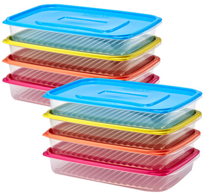 씨밀렉스 킵프리저 냉동실 보관용기, 8개, 1개입