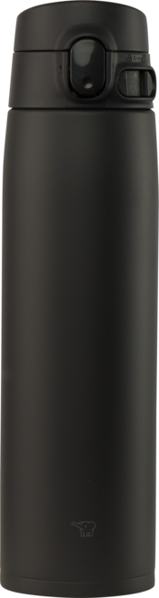 ZOJIRUSHI 象印 無縫上蓋 一鍵式隨行杯 SM-VB, 1個, 柔和黑, 720ml