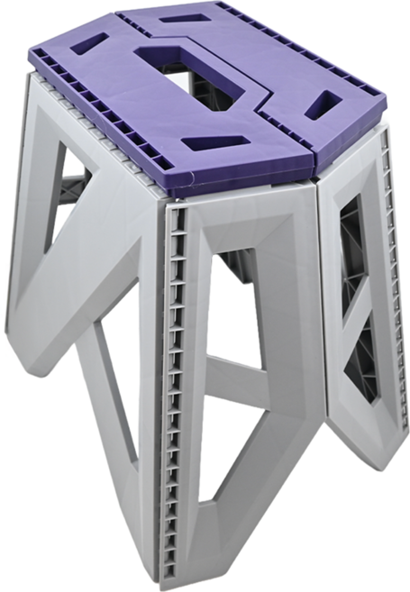 KEYWAY 聯府 金剛摺合椅, 藍色, 1個